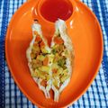 Sangita Vyas's cooksnap of when they made વેજીટેબલ ટોસ્ટ સેન્ડવીચ (Vegetable Toast Sandwich Recipe In Gujarati).