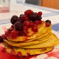 El cooksnap de Carla Pelliccioni cuando hizo Panqueques americanos de manzana.
