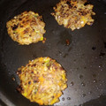 El cooksnap de Hilda Fulla cuando hizo Tortitas de lentejas.