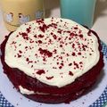 El cooksnap de Annuska Perera cuando hizo Tarta red velvet en 15 minutos en microondas.