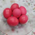 Cooksnap dari shy_kitchen untuk resep Telur merah ulang tahun mulus tanpa bopeng