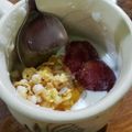 El cooksnap de Martina Milagros Mascareño Orquera cuando hizo Yogurt griego (con 3 ingredientes) Espeso y riquísimo! -Sin Yogurtera-.