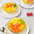 Cooksnap dari Cony Septiani untuk resep Dingsu ahh...(puding susu buah) 😁