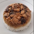 Cooksnap dari itaafiyati untuk resep Nasi Tim ayam jamur