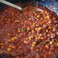 El cooksnap de Luis Vásquez cuando hizo Tomaticán sin caldo (con carne molida).