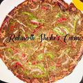 Rahinerth Sheshe's Cuisine 's cooksnap of when they made Cheeseless pizza2.