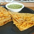 Shagufta Asif's cooksnap of when they made Peri Peri Chëësy Paratha 🫓🫓.