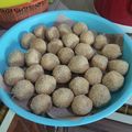 Cooksnap dari ELISA SEPTIARDIYANI untuk resep Onde-Onde Wijen Jadul Isi Kacang Hijau