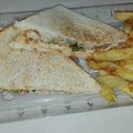 Bushra Mazhar's cooksnap of when they made Nigerian sandwich.