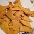 El cooksnap de Claudia Bertolo cuando hizo Doritos caseros al horno.