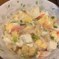 クック2JFKT8☆'s cooksnap of when they made 簡単♪ふんわり卵とカニカマで豆腐の煮込み.