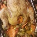 nimble's cooksnap of when they made WHOLE BAKE CHICKEN WITH POTATOES AND CARROTS.