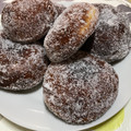 El cooksnap de tapese cuando hizo Berlinas rellenas de crema o Krapfen de Carnaval.
