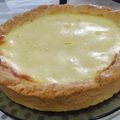 El cooksnap de Camila Lopez cuando hizo Tarta de ricota y naranja.