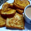 Naila Asif's cooksnap of when they made French Toast.