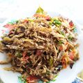 Cooksnap dari Mamafatan untuk resep Tongkol Suwir Pedas Manis