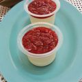 Cooksnap dari Nunuk untuk resep Panna Cotta With Strawberry Compote -Keto