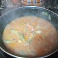 El cooksnap de Julia Rosa Muñoz cuando hizo Alcachofas guisadas.