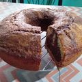 El cooksnap de Andrea Cagigas cuando hizo Budín esponjoso marmolado.