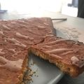 El cooksnap de Andrea Nc cuando hizo Brownie de chocolate blanco o "blondie".