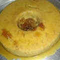 El cooksnap de Angeles cuando hizo Budin de pan con flan.