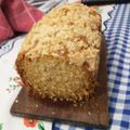El cooksnap de Gaston Dondiz cuando hizo Budín de coco con crumble.
