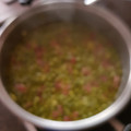 El cooksnap de Luisa Lopez Muñoz cuando hizo Guisantes con huevo.