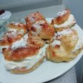El cooksnap de Elena cuando hizo Bocaditos de nata.