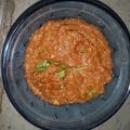 thakkarmansi's cooksnap of when they made ટોમેટો ગાર્લિક ચટણી(Tomato Garlic Chutney Recipe in Gujarati).