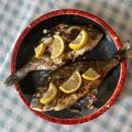 Cooksnap από Mageirakos στη συνταγή Τσιπούρα στο γκριλ με πατατοσαλάτα και σπανάκι