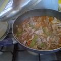El cooksnap de César Amezcua cuando hizo Puntas de res a la sonorense.
