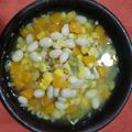 El cooksnap de Eduardo cuando hizo Porotos granados con pilco.