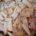El cooksnap de Candelaria Maiyanel cuando hizo Pollo "entalcado" con papas rústicas.