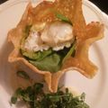 El cooksnap de Vanina Manini cuando hizo Canasta de Queso Parmesano.