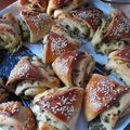 Andrea Kálóczy Cooksnap-ja, amikor elkészítette a(z) Mángoldos-krémsajtos háromszög receptet.