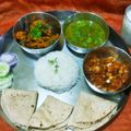 Himani Vasavada's cooksnap of when they made ગુજરાતી થાળી.