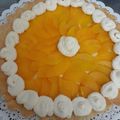 El cooksnap de lautyfaty cuando hizo Tarta de Durazno con Crema pastelera y Gelatina.