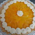 El cooksnap de lautyfaty cuando hizo Tarta de Durazno con Crema pastelera y Gelatina.