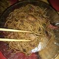 El cooksnap de Steven Mar cuando hizo Yakisoba.