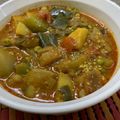 Kiran Shoaib's cooksnap of when they made Mix veggies gravy.