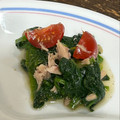 記念樹's cooksnap of when they made ほうれん草とトマトのツナドレッシング.