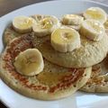 El cooksnap de Julieta Luján cuando hizo Panqueques de banana.