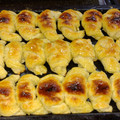 El cooksnap de Gise Santos cuando hizo Medialunas de manteca 🥐 😋.