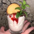 El cooksnap de Paola cuando hizo Helado de tarta de queso 🧀 🍓 🍨.