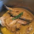 El cooksnap de final cuando hizo Conejo al ajillo al estilo de mi Madre.