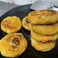 Swagatika's cooksnap of when they made Sweet Potato Carrot Fritters.