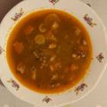 Görömbölyi József Cooksnap-ja, amikor elkészítette a(z) Lencsegulyás receptet.