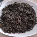 El cooksnap de Sara Arana cuando hizo Arroz negro con sepia.