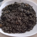 El cooksnap de Sara Arana cuando hizo Arroz negro con sepia.