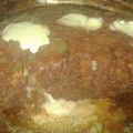 El cooksnap de Agustin Villalba Larroca cuando hizo Pan de carne relleno con salsa y queso arriba.